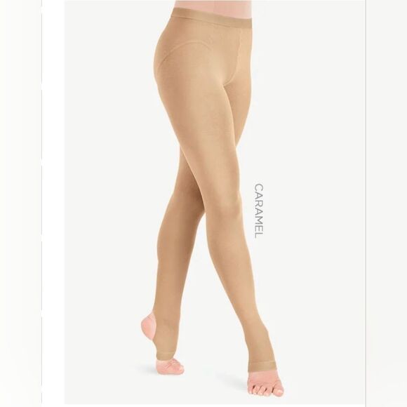 Theatricals Classwear Kids Dance Stirrup Tights - Picture 3 of 10